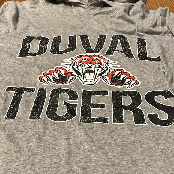 Duval Tigers long sleeve hoodie T-shirt - Picture 6 of 7